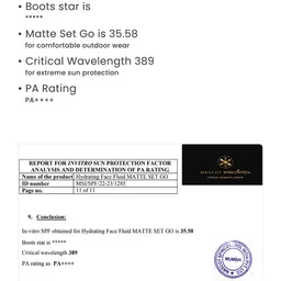 Earth Rhythm Matte Set Go Hydrating Face Fluid SPF 30 Foundation 30ml - Sand Land image 3