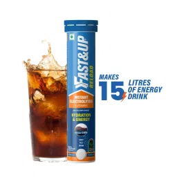fast & up Fast&Up Reload electrolyte energy and hydration - sports drink - 20 effervescent tablets - Cola flavour (Pack of 3) image 3