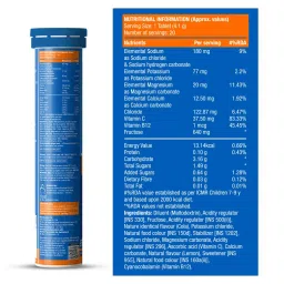 fast & up Fast&Up Reload electrolyte energy and hydration - sports drink - 20 effervescent tablets - Cola flavour (Pack of 3) image 2