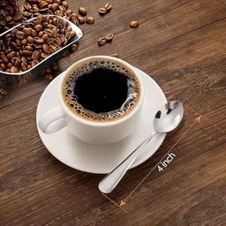 arscart Heavy Stainless Steel Tea Spoon Set image 2