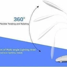 dev export USB LED Desk Lamp Table Light 3 Level of Brightness Flexible Neck Table Lamp Study Lamp image 3