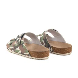 GRIFFIN Men Camouflage Printed Comfort Sandals image 2