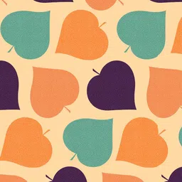 Salona Bichona Cream-Coloured & Orange Geometric 144 TC Polyester 1 Single Bedsheet with 1 Pillow Covers image 4