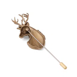 COSA NOSTRAA Men Stag Brooch image 3