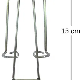 tca Auto Rickshaw Metal Mobile Holder, Strong Grip, Vibration Ftee, Pack of 1, Bike Mobile Holder image 2