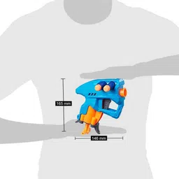 myhoodwink Single Shot Nano Fire Blaster With Dart Storage Gun For Kids Darts & Plastic Bullets image 3