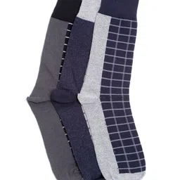 Alvaro Castagnino Men Pack Of 3 Assorted Above Ankle Socks image 3