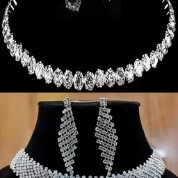 nkb collection Alloy White Jewel Set image 1