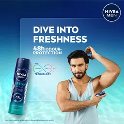 nivea men Fresh Ocean Deodorant Spray - For Men image 3