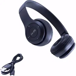 Folding Bluetooth Bass Master Bass Channel_WT Bluetooth & Wired Headset-image-17