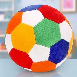 r.b. fashion Soft Plush Multicolor Ball Toy – Stuffed Toy Ball for Kids, Babies & Toddlers - 25 cm-picture-40