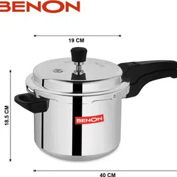 benon Flores 5 L Induction Bottom Pressure Cooker image 4
