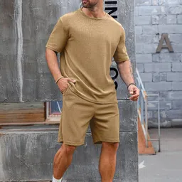 vogaan Tshirt Regular Shorts Co-ords Set-picture-11