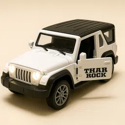 kelosk 1:32 Scale Pull Back Thar Metal Car Toy Vehicle with Open Door-picture-12