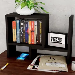 unishop Storage Display Rack Office & Home Décor Engineered Wood Open Book Shelf image 2