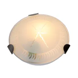 decorativeray Ciaro White Iron Ceiling Flush Mount image 3