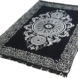 aazeem 5 ft X 7 Velvet Carpet image 2