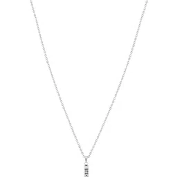 Yellow Chimes Unisex Silver-Toned BTS Pendant With Chain image 5