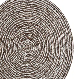 Homefab India Set Of 4 Brown Braided Reversible Cotton Table Placemats image 4