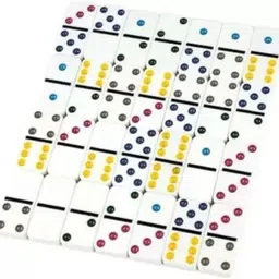 n.a.r ventures Dominoes 28 Piece Set Toy in Tin Case 6 Dot Dominoes Match & Educational Game image 3