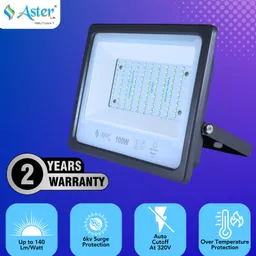 aster lite Apex 100W LED Flood Light IP66 Waterproof (Cool White 6500K) Flood Light Outdoor Lamp image 2