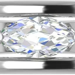 avsar AVR392YB Avsar Real Gold 14K RING 14kt Cubic Zirconia White Gold ring image 3