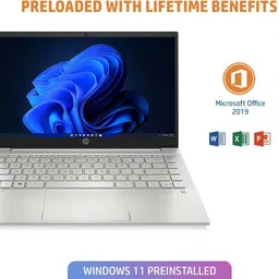 HP Pavilion AMD Ryzen 5 Hexa Core 5500U - (8 GB/512 GB SSD/Windows 10 Home) 14-ec0035AU Thin and Light Laptop image 5