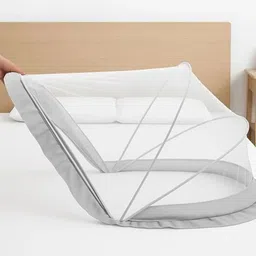 ya enterprise Baby mosquito crib white HDPE - High Density Poly Ethylene Washable Infants Mosquito Net image 2