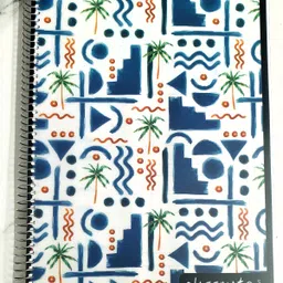 tinzori Classmate Pulse 6 Subject Spiral Bound Stylish Cover Design (Design may Vary) A4 Notebook Unruled 400 Pages image 1