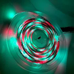 Desh ka bazaar 5 Meter Remote Control Waterproof RGB Led Strip Waterproof Light for Home,Diwali Light Strip image 4