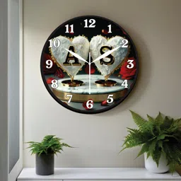 aashish.enterprises Analog 25 cm X 25 cm Wall Clock image 3