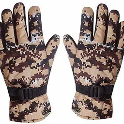 crystal zone Printed Winter Men Gloves image 3