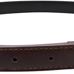 oakhide Women Casual, Evening, Formal, Party Black Artificial Leather, Texas Leatherite Belt image 1