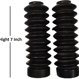 d'mega mart Front Shock Absorb er Dust Long Spring type 7 inch longRX 100 / RXG / 135 Vehicle Camshaft Seal image 2