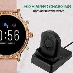 Ancestors USB Fast Charger Stand Compatible with Fossil Gen 5, Gen 4, Diesel, ETC Charging Pad image 2