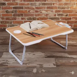 wifty Portable & Foldable Study Table for Kids | Work from Home Table | Sturdy Design Solid Wood Study Table image 1
