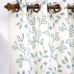 Ariana Embroidered Polyester Door Curtain image 4