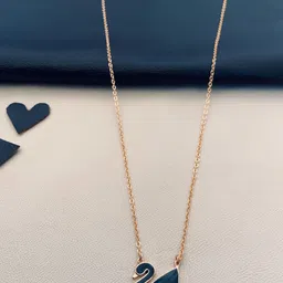 ABDESIGNS Rose Gold-Plated Chain With Pendant image 4