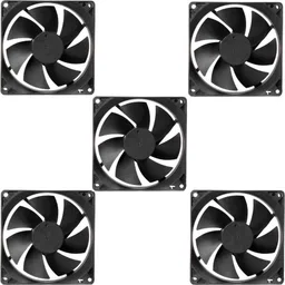 Mexico PACK OF 5 Cabinet Fan 3-Inch Square 12 V DC CPU Cooling fan Cooling Fan All in one Cooler-picture-25