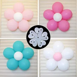 Solid Balloon Arch Decorating 2 Strip 200 Glue Dot 5 Flower clip 1Tying Tool for party Balloon Bouquet-image-15