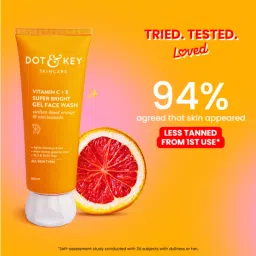 Dot & Key Vitamin C + E Super Bright Gel Face Wash image 5