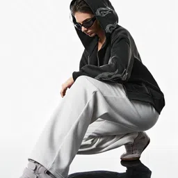 dockstreet Women Solid White Track Pants image 4