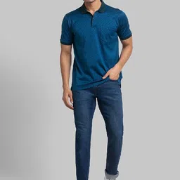 Raymond Men Slim Fit Light Fade Jeans image 3