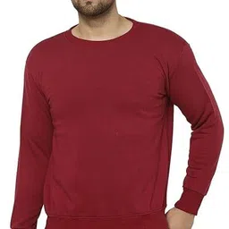 mayankhub Men Solid Round Neck Black Sweater image 1