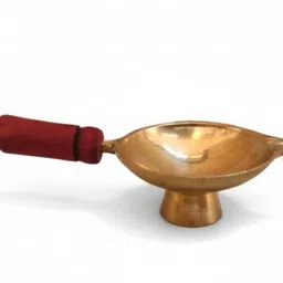 gdm enterprises Brass (Pack of 3) Table Diya Set-picture-13