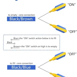 konvio neer 2M Float Switch Liquid Water Level Controller Sensor for Pump, Water Tank, 250V Wired Sensor Security System image 3