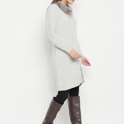 Duke Longline Acrylic Cardigan image 3