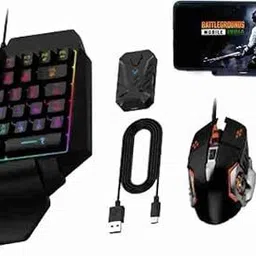 ADVANCE GADGETS Bluetooth Gaming Keyboard Mouse Convertor For Smartphone 4 in 1 Combo Combo Set Designed for Gaming image 4