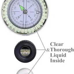 bluedeal Professional Multifunction Military Army Metal Sighting High Accuracy Compass Compass image 5