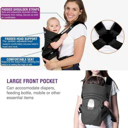 ramyaa enterprises Adjustable Baby Carrier Bag ( Baby Carrier image 3